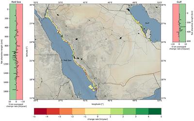 Regime Shifts in Future Shoreline Dynamics of Saudi Arabia